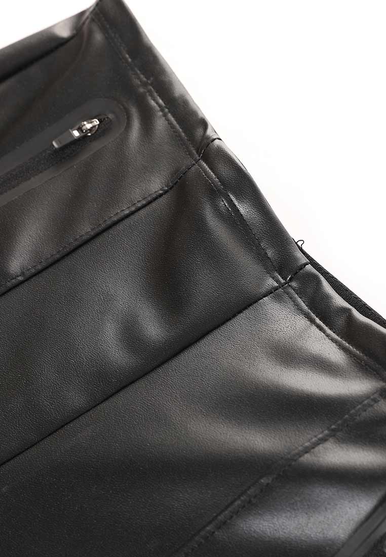 Audrey Tapered Vegan Leather Pants