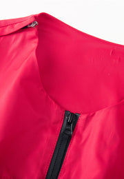 Bellissima Water and Wind-resistant Mid-length Convertible Flight Bomber Coat Dress