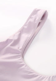 Enhance Square-Neck Long-Line Bra