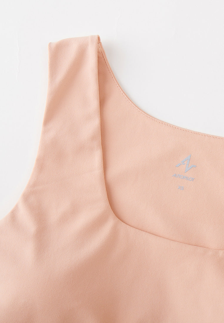 Thelma Mesh & Stretch Jersey Layering Tank