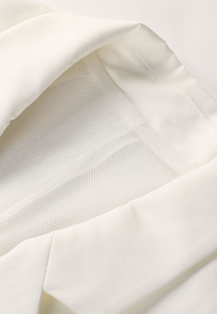 Sienna Belted Cotton Blazer