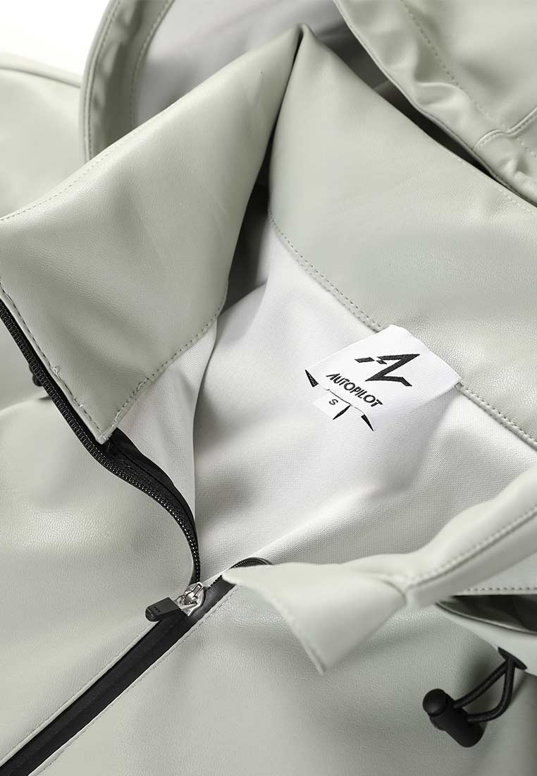 Vegan Leather Anorak