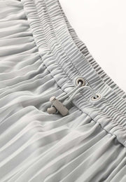 Ace Mid-Calf Pleated Skirt