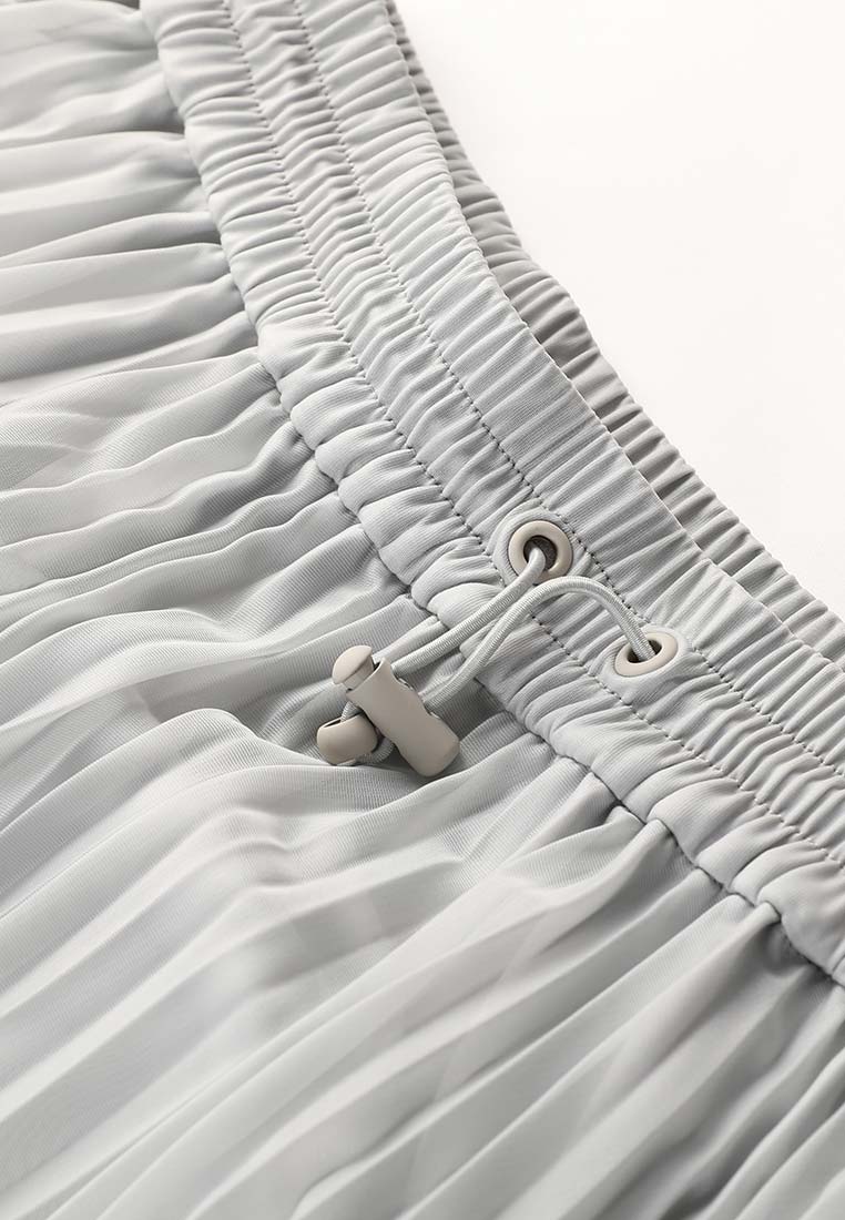 Ace Mid-Calf Pleated Skirt