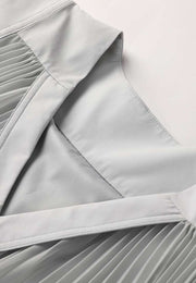 Ace Sleeveless Pleated Dress