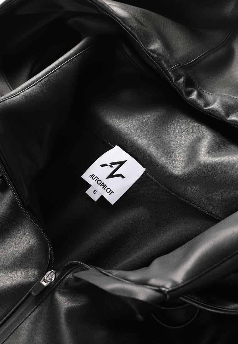 Vegan Leather Anorak