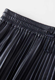 Poised Asymmetric Pleated Skirt 3.0