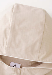 Globetrotter Water and Wind-resistant Half-Zip Short Hoodie