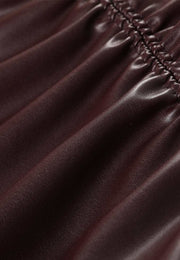 Vegan Leather Anorak