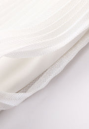 Poised Asymmetric Pleated Skirt