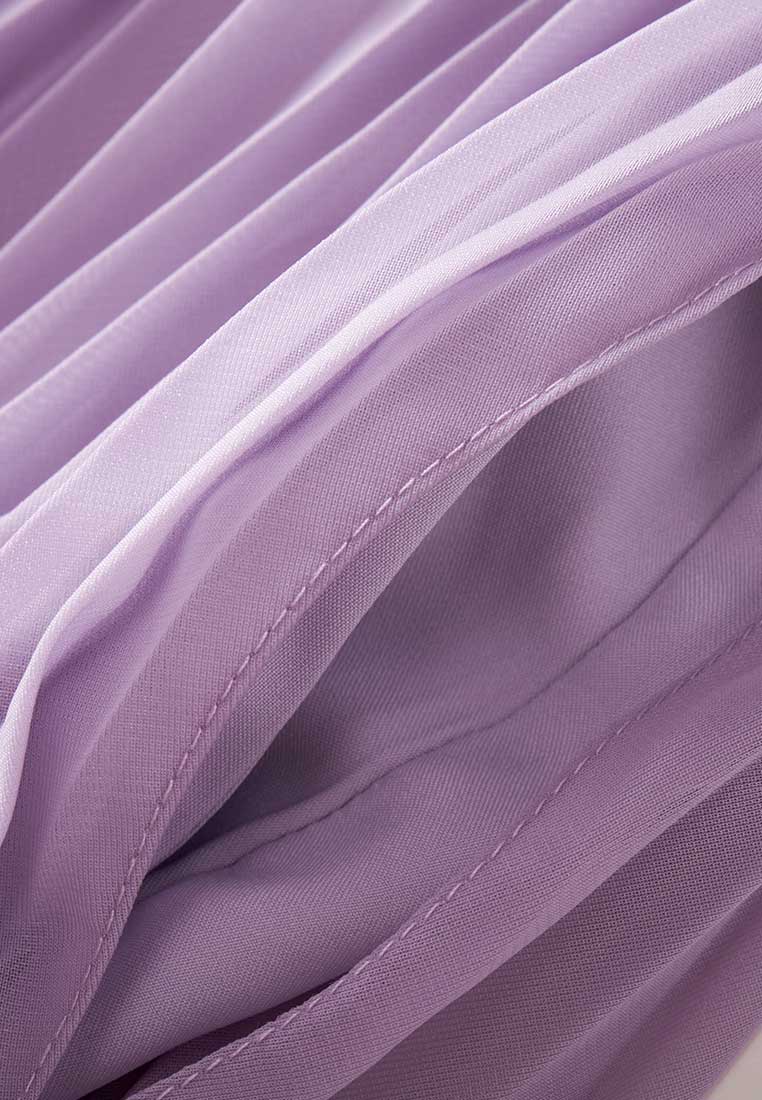 Ace Mid-Calf Pleated Skirt