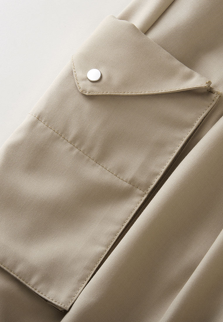Billie Water & Wind-Resistant Parachute Pants in Recycled Fabric