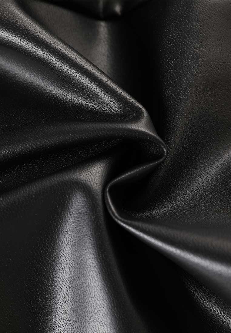 Audrey Tapered Vegan Leather Pants