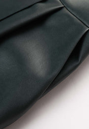 Anatolia Vegan Leather Formal Shorts