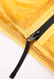Reverie Lisse Ruffle Cropped Breaker