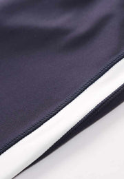 Swipe Concealed-pocket Legging with Stripe