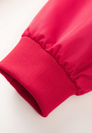 Bellissima Water and Wind-resistant Mid-length Convertible Flight Bomber Coat Dress