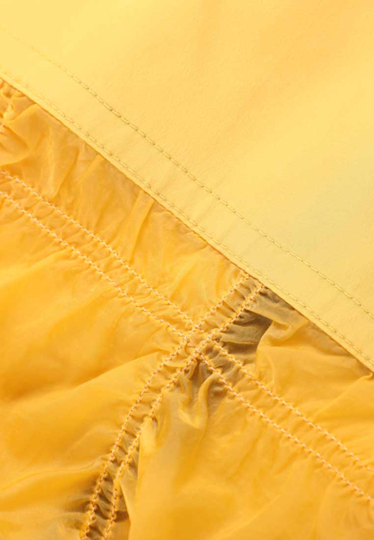Reverie Lisse Ruffle Cropped Breaker