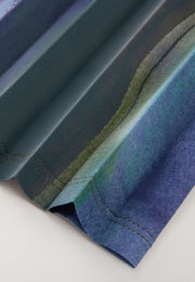 Alpha Pleated Drawstring Midi Skirt with Side Pockets