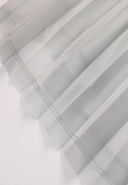 Ace Mid-Calf Pleated Skirt