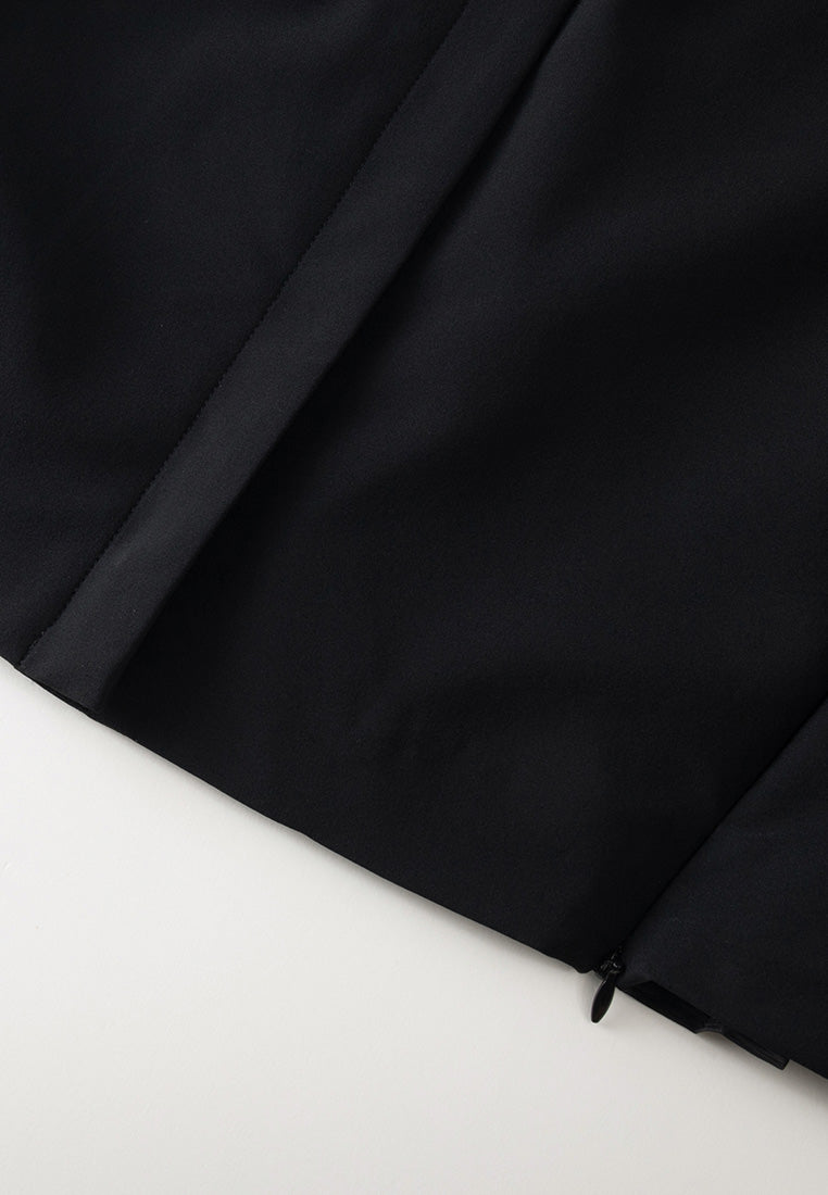 Anya Water and Wrinkle-resistant Convertible Pleated Blazer Dress