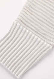 Mille-Feuille Ribbed Cool Weather Pullover