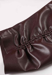 Vegan Leather Anorak