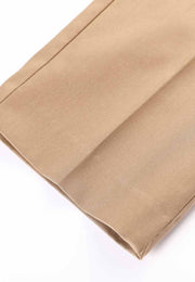 Brooke Tailored Single-Pleat Pant