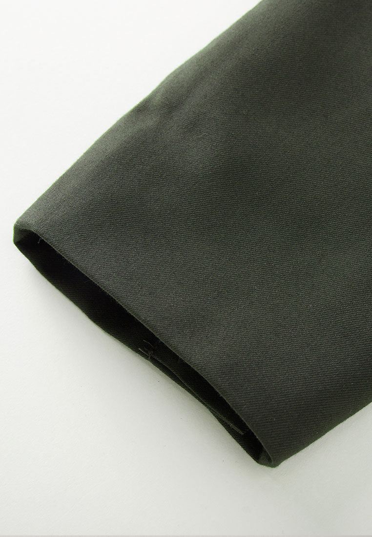 Billie Water- & Wind-Resistant Cropped Blazer in Recycled Fabric