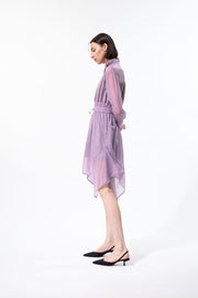 Athena Ultra-Fine Mesh Midi Dress
