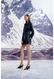 Anatolia Vegan Leather Shacket