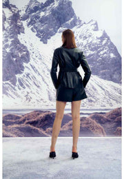 Anatolia Vegan Leather Shacket