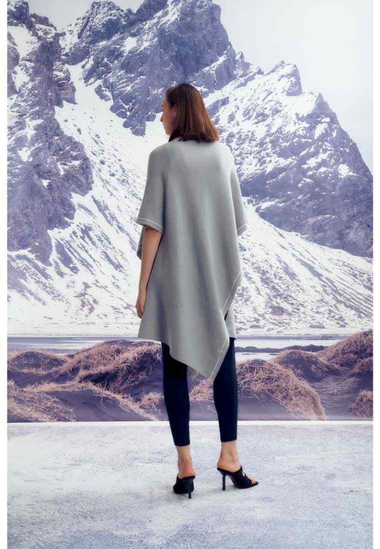 Wanda Merino Knit Cape