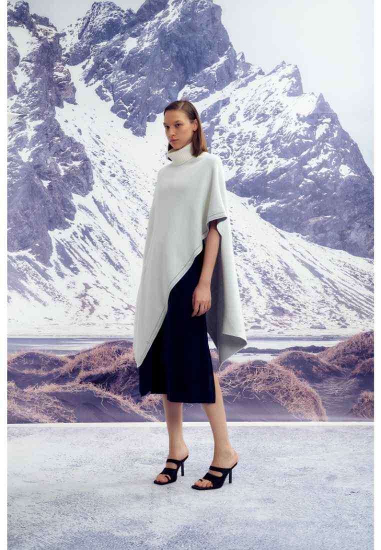 Wanda Merino Knit Cape