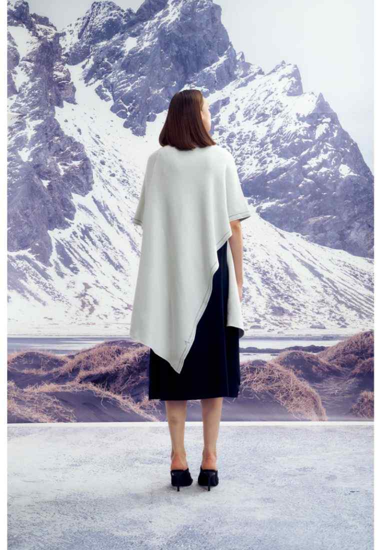 Wanda Merino Knit Cape