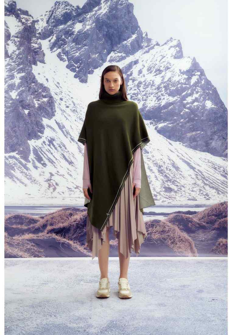 Wanda Merino Knit Cape