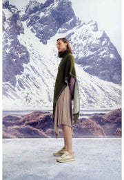 Wanda Merino Knit Cape