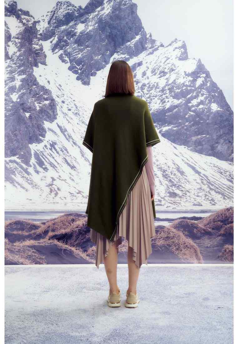 Wanda Merino Knit Cape