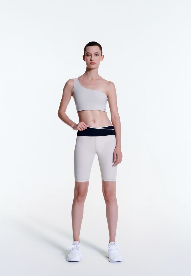 Body-Define One-Shoulder Crop Top