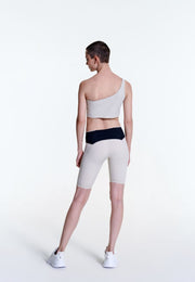 Body-Define One-Shoulder Crop Top
