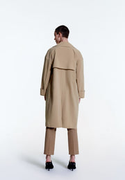 Brooke Tailored Single-Pleat Pant