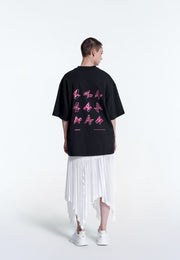 Poised Asymmetric Pleated Skirt