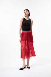 Goal Getter Pleated Skirt