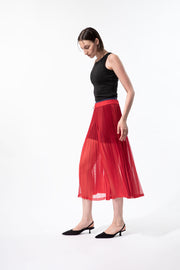 Goal Getter Pleated Skirt