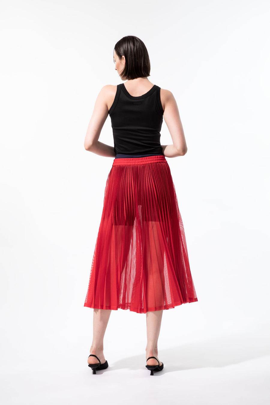 Goal Getter Pleated Skirt
