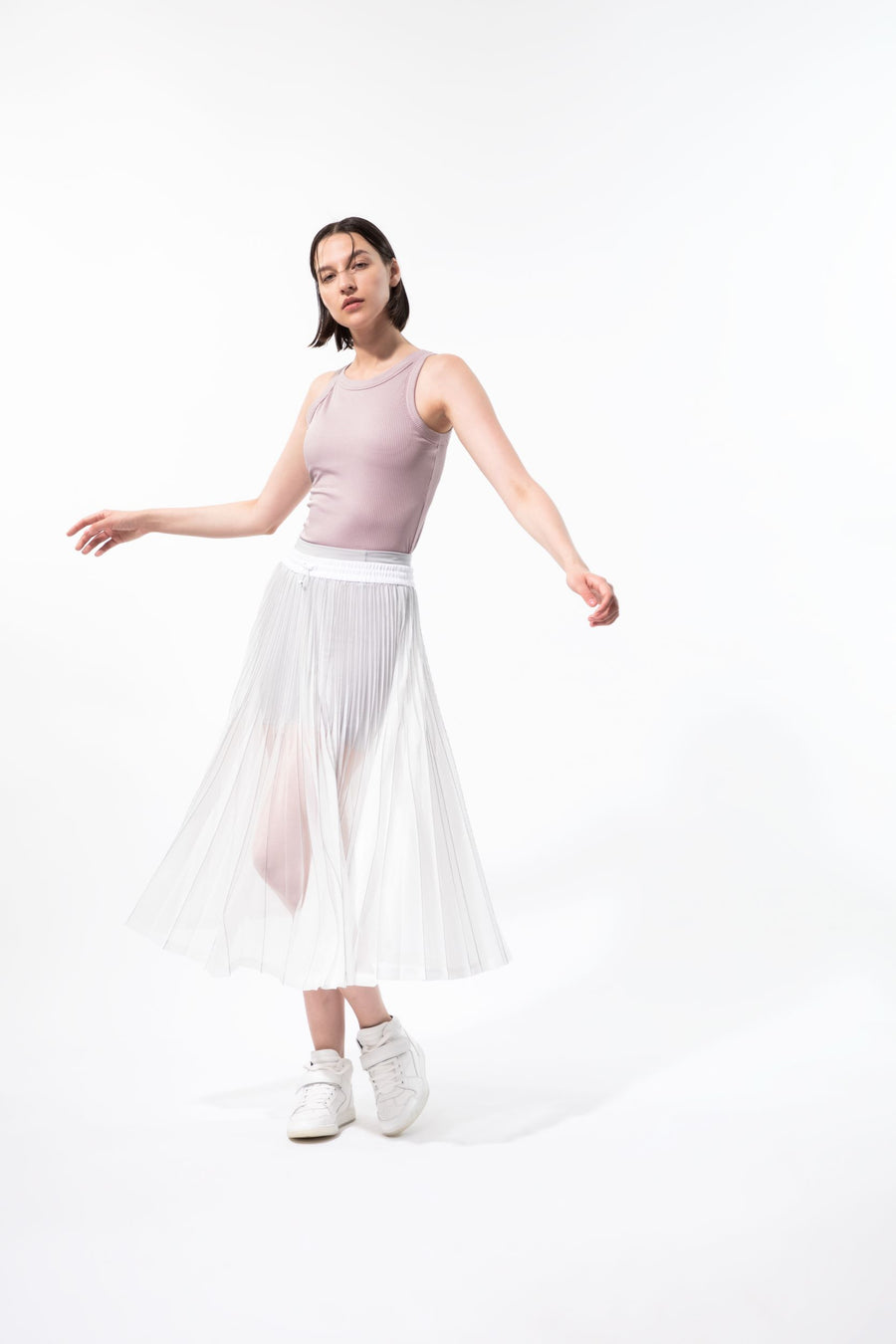 Goal Getter Pleated Skirt