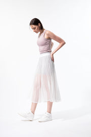 Goal Getter Pleated Skirt