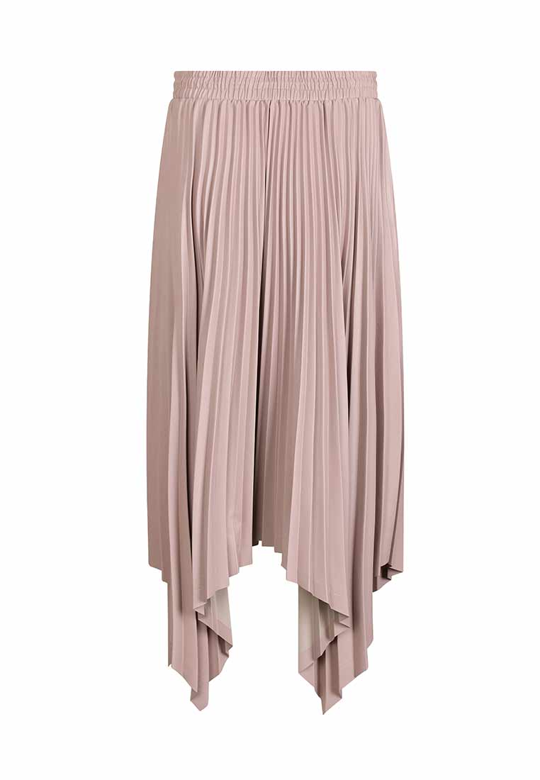 Anatolia Vegan Leather Pleated Skirt