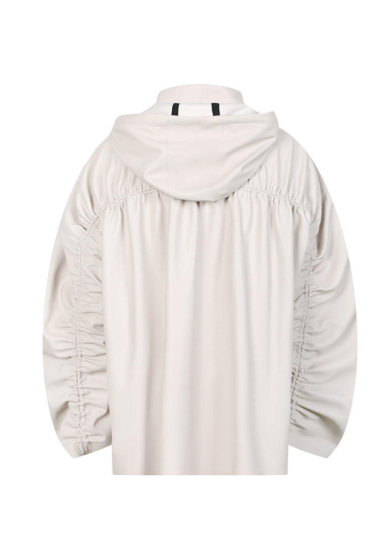 Vegan Leather Anorak