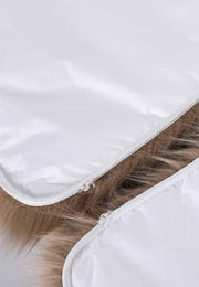 All-Seasons Faux Fur Parka Lining